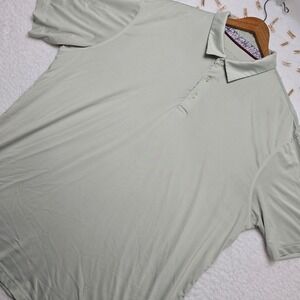 Maelreg Men's Performance Golf Polo Shirt XL Short Sleeve Casual Light‎ Green